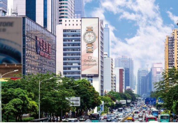 深圳户外led广告屏深南大道中电大厦屏 深圳户外led广告屏深南大道中电大厦屏